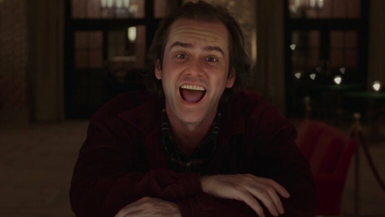 Jim Carrey replaced Jack Nicholson in the movie “The Shining”