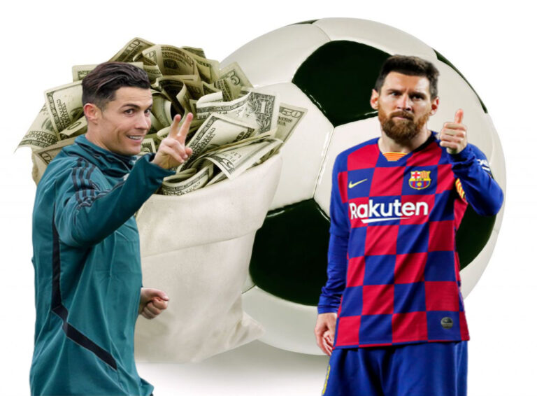Messi earns more than others, Cristiano – second.
