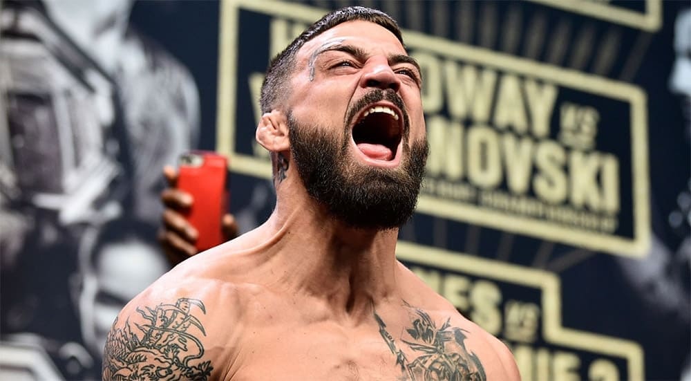 Mike Perry was seriously injured a week before the fight with Mickey Gall