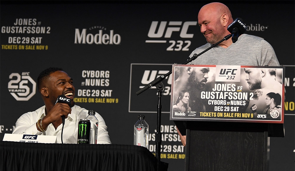 UFC president ready to resolve conflict with John Jones