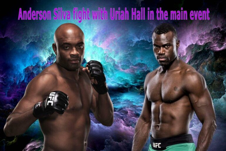 Anderson Silva fight with Uriah Hall in the main event