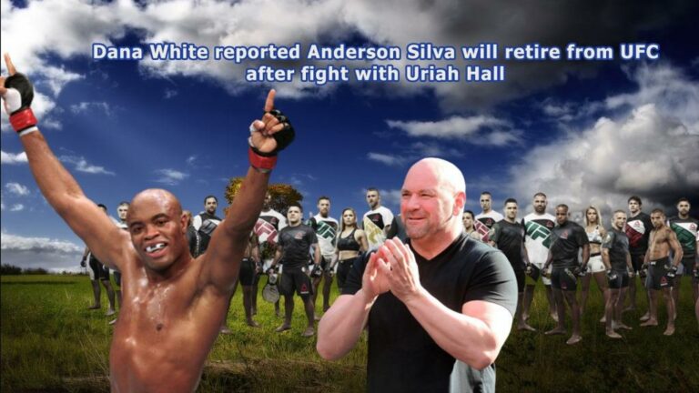 Dana White reported Anderson Silva will retire from UFC after fight with Uriah Hall