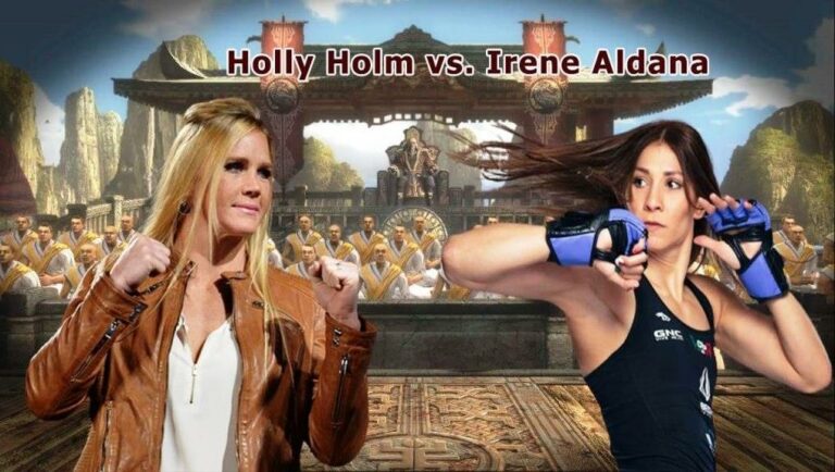 Holly Holm vs. Irene Aldana moved to October 3rd  UFC