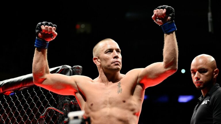 What Georges St-Pierre is doing now?