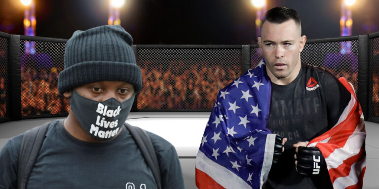 Colby Covington called the Black Lives Matter movement terrorists. Interview here.