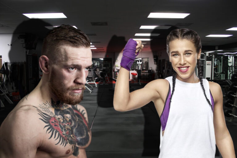 Conor McGregor showed impressive fitness and wowed the female ex-UFC champion. A photo