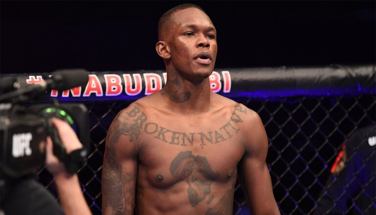 Israel Adesanya explained about the  pectoral controversy