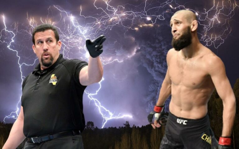 John McCarthy ran over Khamzat Chimaev: Previously, fighters fought 4 fights per evening