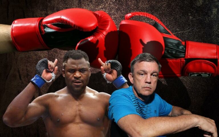 Teddy Atlas trains Francis Ngannou before the fight for the UFC champion belt. Video