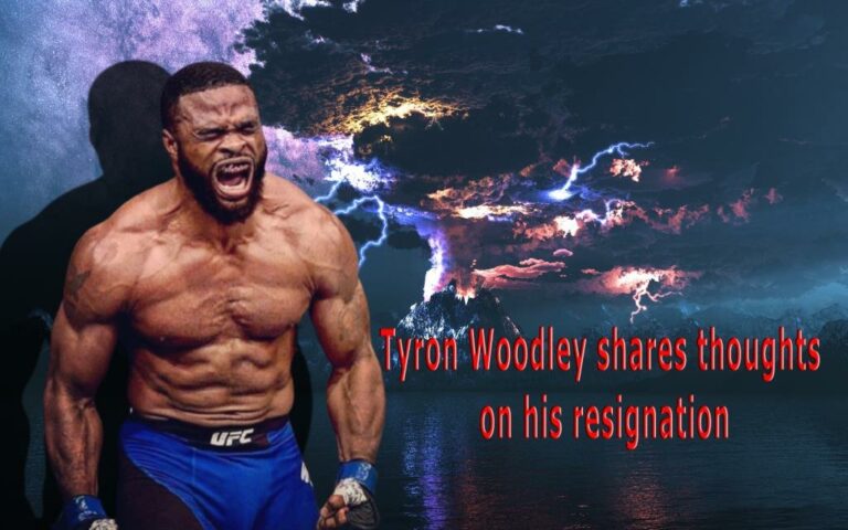 Tyron Woodley shares thoughts on his resignation