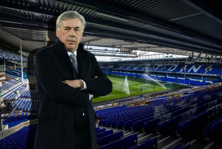 Carlo Ancelotti: Don’t think Everton is on the same level as Liverpool.