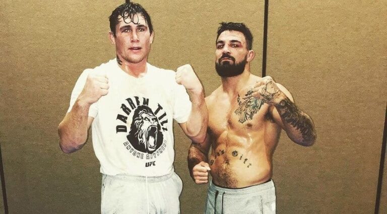 Darren Till organized a fundraiser to buy a spot in Mike Perry’s corner