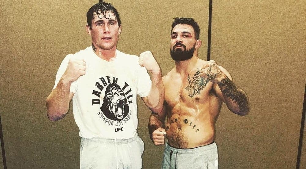 Darren Till organized a fundraiser to buy a spot in Mike Perry's corner