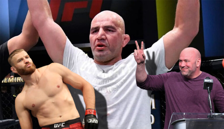 Dana White and Jan Blachowicz’s reaction to Glover Teixeira’s victory.