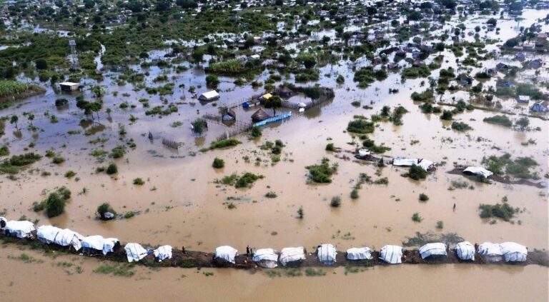 Floods in South Sudan affected over 1 million people