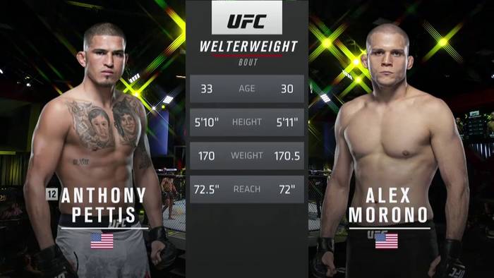 Fight Video Anthony Pettis vs. Alex Morono