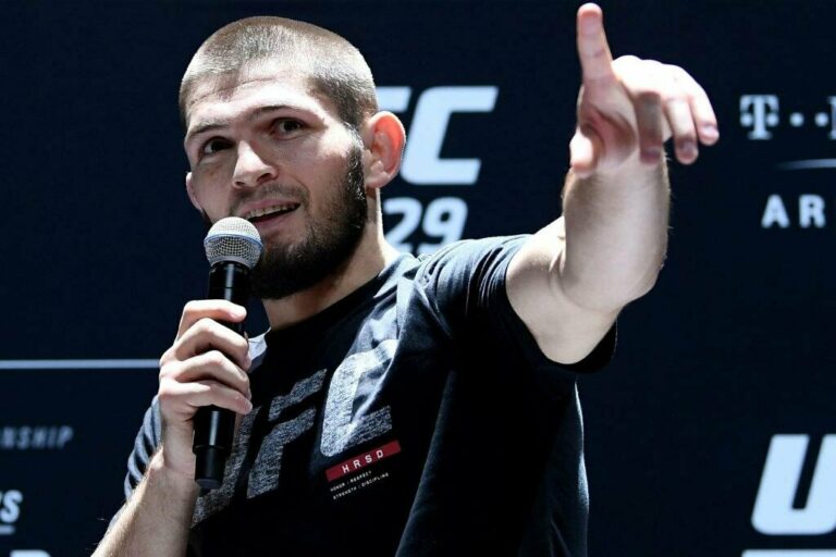 Khabib Nurmagomedov entered the top 10 successful athletes of 2020 according to the IB Times