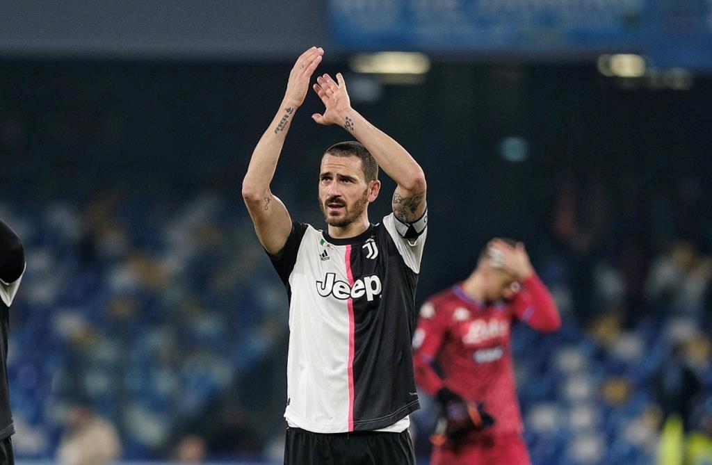 Leonardo Bonucci plays his 300th match for Juventus against Atalanta.