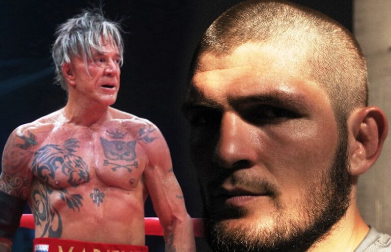 Mickey Rourke: “Khabib is unique – such are born once in a lifetime”