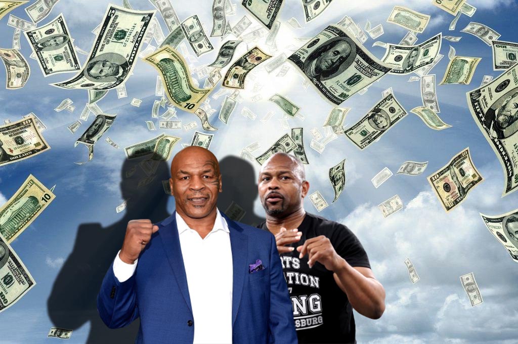 The fight between Mike Tyson and Roy Jones was a huge financial success