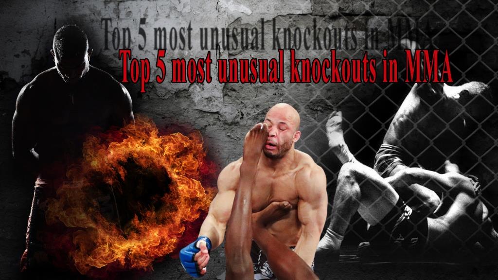 Top 5 most unusual knockouts in MMA in my opinion.