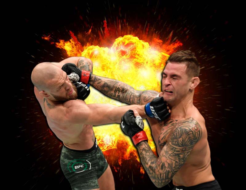 Conor McGregor vs. Dustin Poirier. UFC 257. Video fight and review.