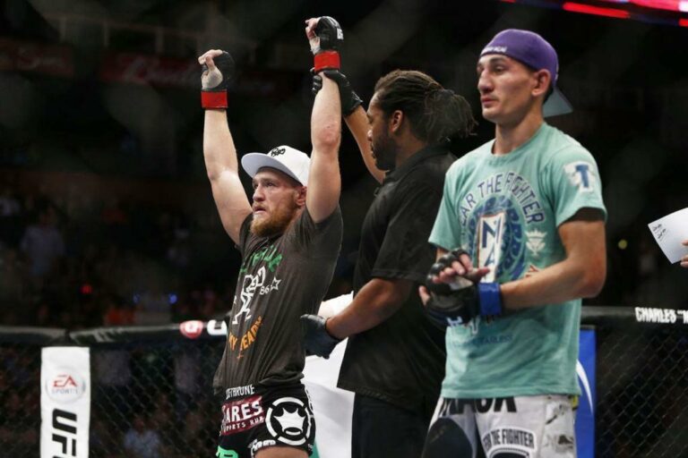 Conor McGregor wants a rematch with Max Holloway