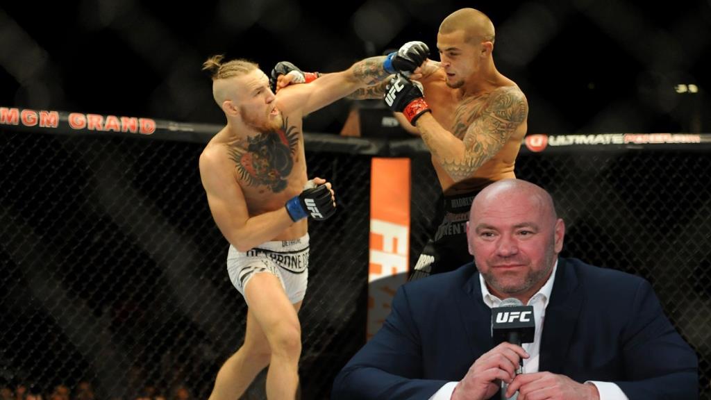 Dana White confirms that McGregor and Poirier will not fight for the title