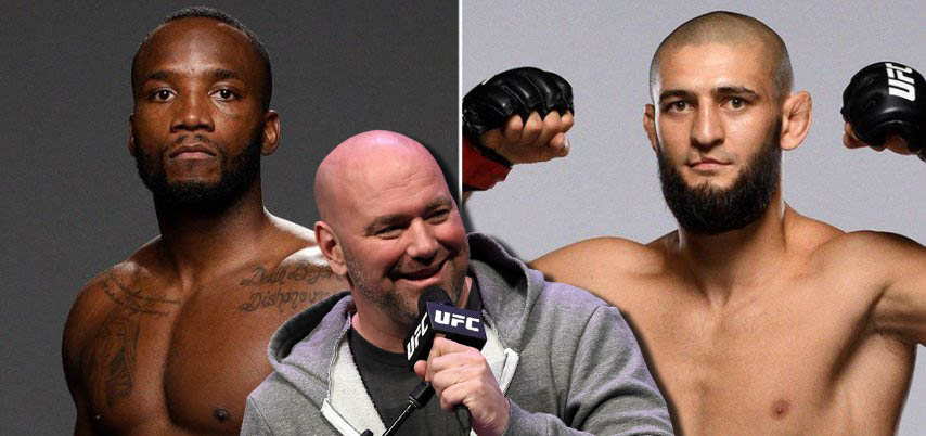 Dana White said that Khamzat Chimaev and Leon Edwards are ready for a third attempt to fight