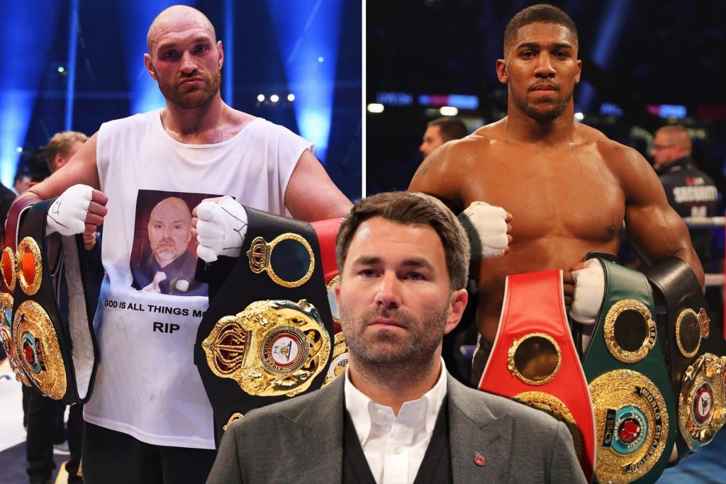 Eddie Hearn told in which country the fight between Anthony Joshua and Tyson Fury can take place