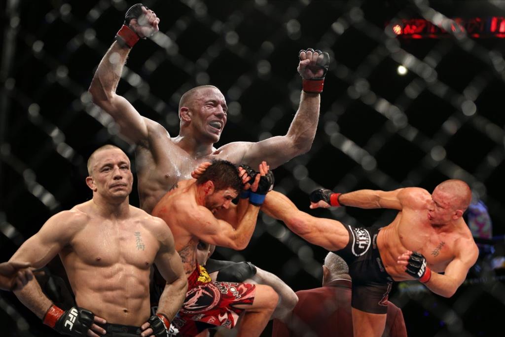 Georges St-Pierre admitted that he never liked to fight.