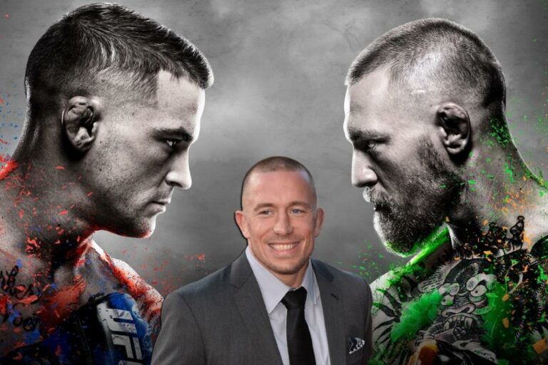 Georges St-Pierre named keys to victory for McGregor and Poirier