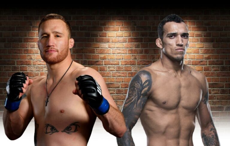 Justin Gaethje may face Charles Oliveira in the next fight