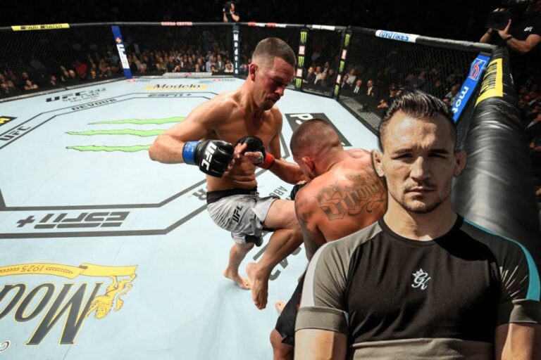 Michael Chandler spoke about the fight with Nate Diaz.