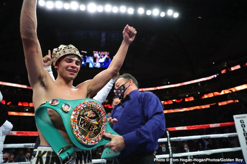 Ryan Garcia said that in the next fight he could fight with an eminent opponent.