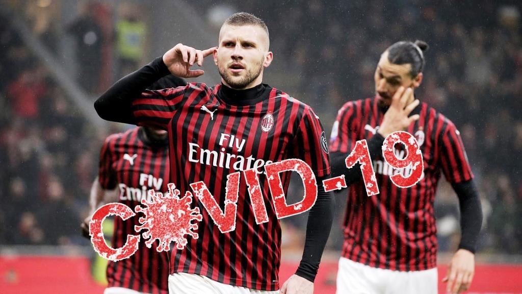 Two Milan players test positive for COVID-19 before playing against Juventus