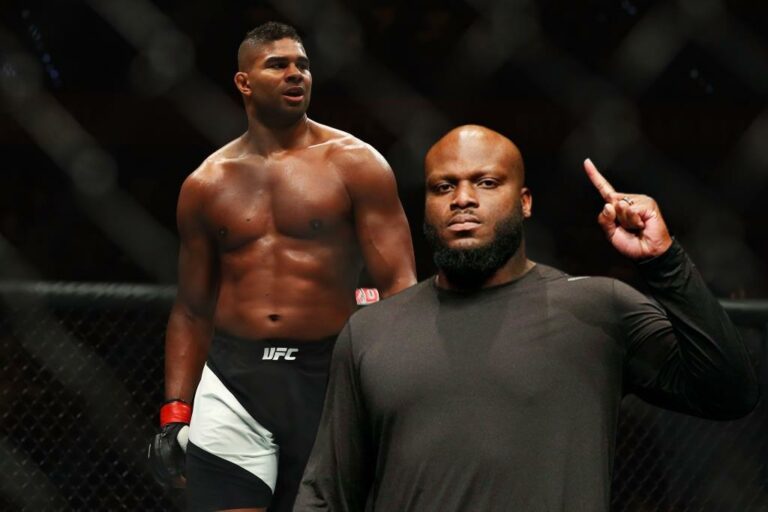 Derrick Lewis asks Alistair Overeem not to end his career until he fights with him