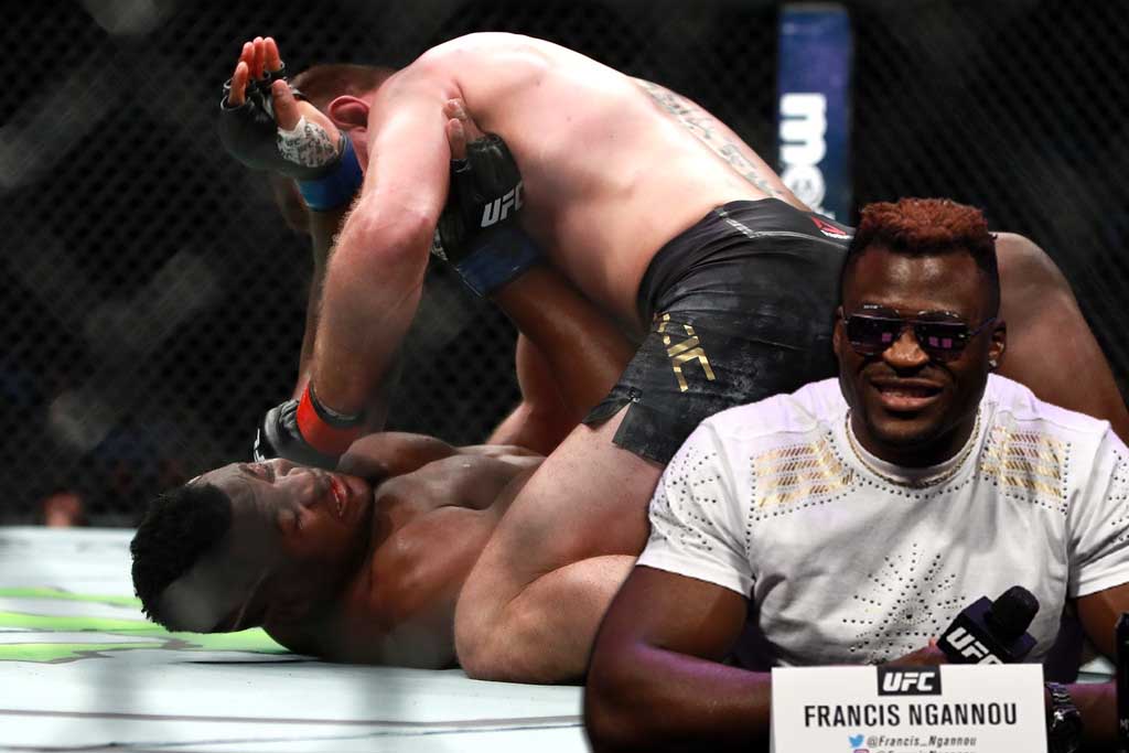 Francis Ngannou talked about the first fight with Stipe Miocic.