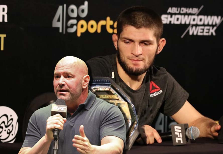 UFC head Dana White made a statement on the status of Khabib Nurmagomedov.