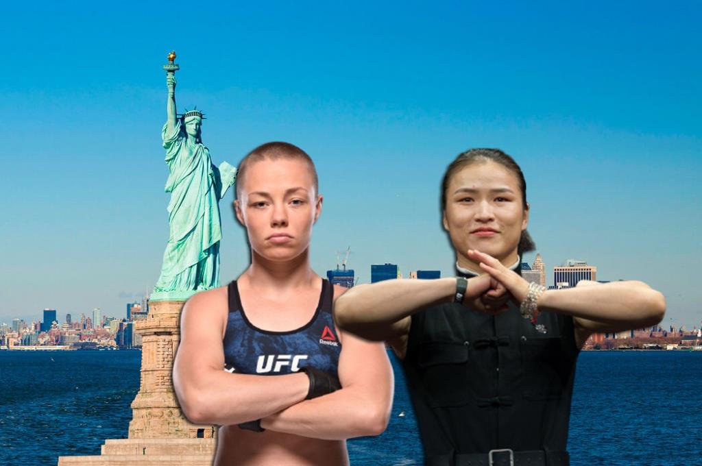 Weili Zhang and Rose Namajunas fight postponed to USA