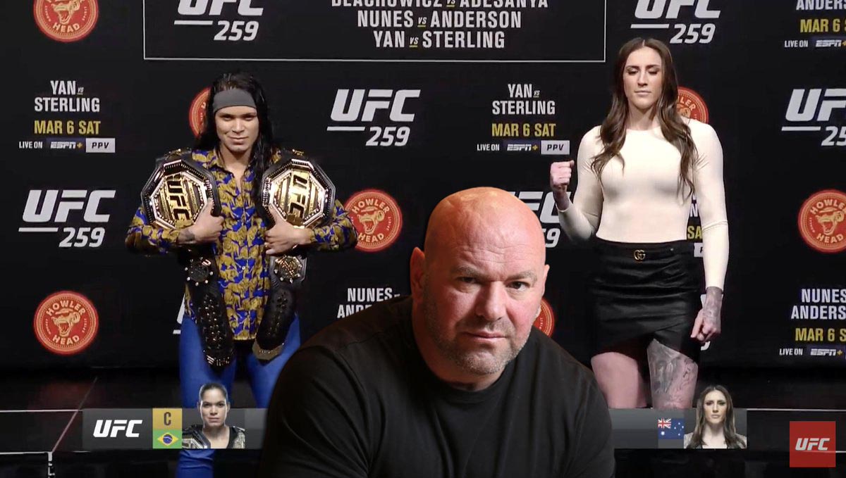 Dana White on the fight between Nunes and Anderson