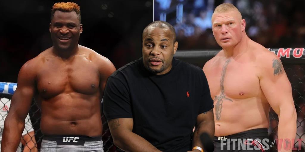 Daniel Cormier compared Francis Ngannou to Brock Lesnar.