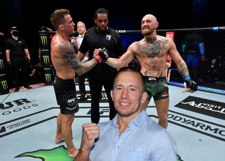 George St-Pierre spoke about the reasons for McGregor’s defeat in rematch with Poirier