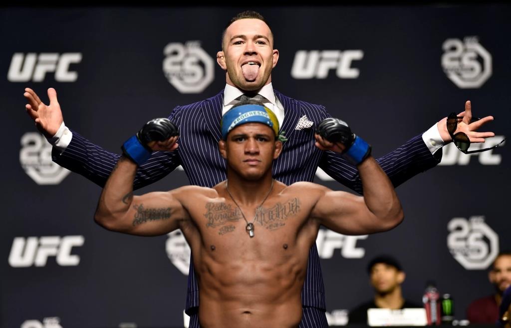 Gilbert Burns said Colby Covington refused to fight him in June