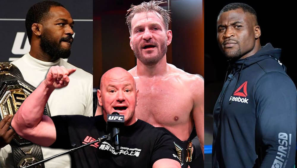 UFC President Dana White has named the greatest heavyweight of all time.