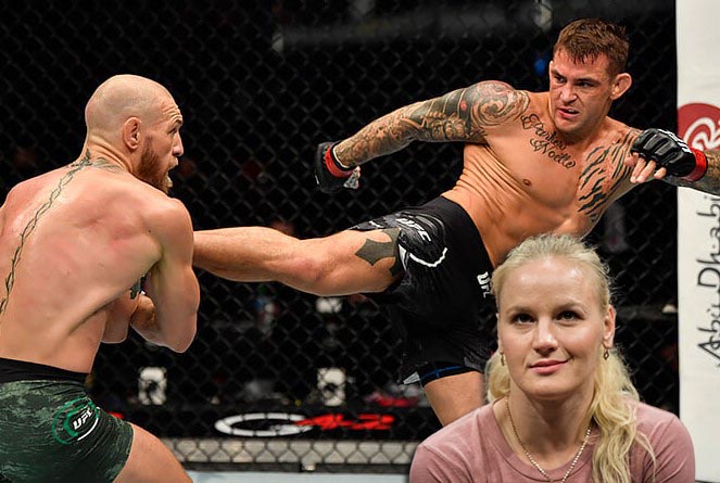 Valentina Shevchenko does not consider Calf-kicks to be an effective blow in MMA McGregor's rematch with Poirier is a special case