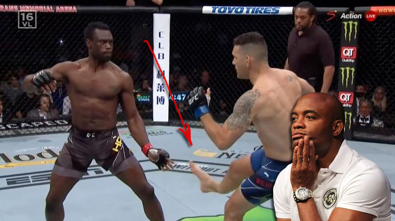 Anderson Silva supported Chris Weidman after a terrible injury in the fight with Uriah Hall.
