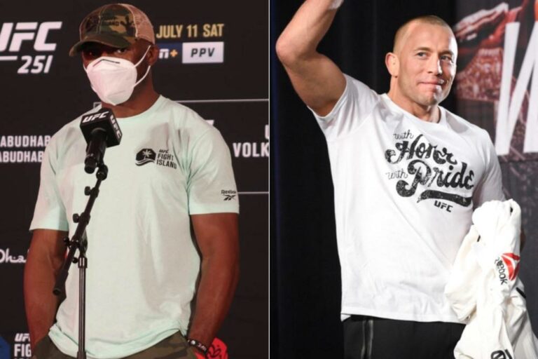 Kamaru Usman is convinced he could defeat former division leader Georges St-Pierre
