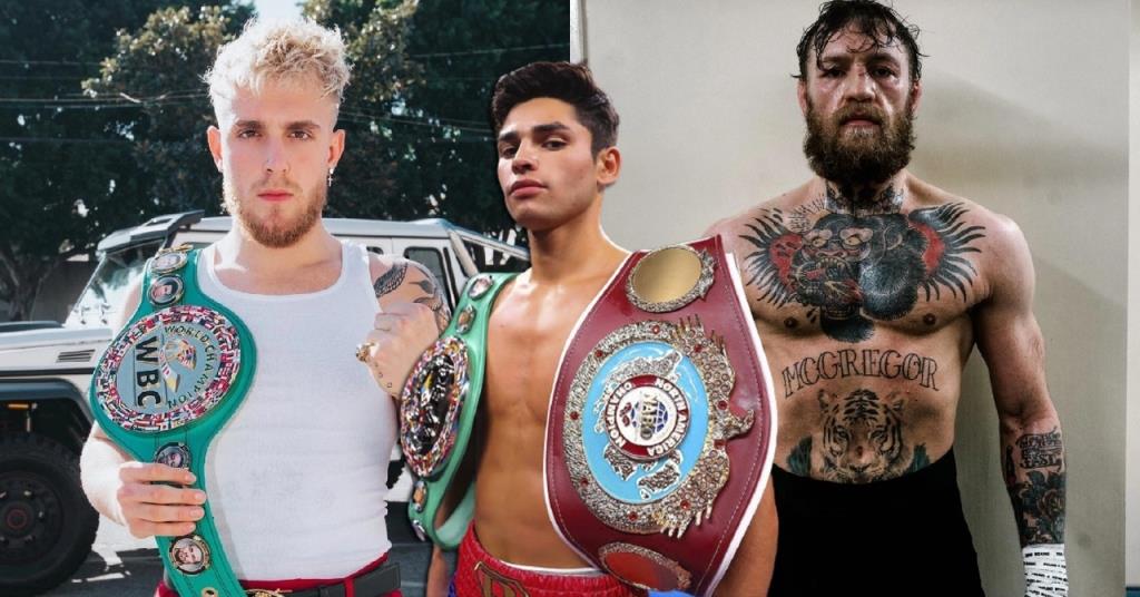 Ryan Garcia shared his thoughts on a possible boxing match between UFC star Conor McGregor and popular video blogger Jake Paul.