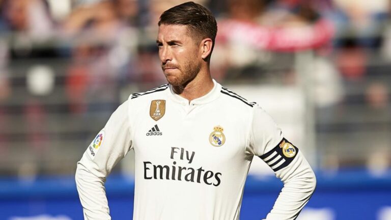 Sergio Ramos missed Real Madrid’s squad against Osasuna
